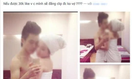 Bóc mẽ cặp đôi khoe ảnh phòng the