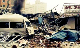 Nổ khí gas tại nhà hàng, 14 người bị thương