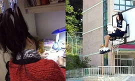 Muôn vàn kiểu học bài của học sinh