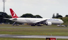 Một máy bay của hãng hàng không Thổ Nhĩ Kỳ