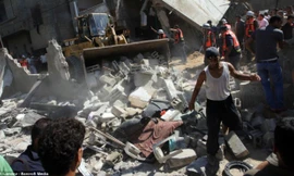 Cận cảnh Dải Gaza tan hoang sau không kích