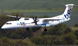 Một máy bay của hãng Flybe. Ảnh: Mirror