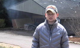 Cậu bé Ashton Dunford. Ảnh: Dailymail