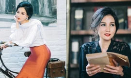 Hoa hậu quý bà Sương Đặng đẹp hút hồn với style cổ điển
