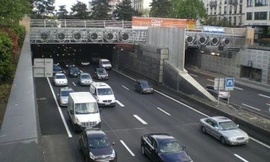 Tuyến đường hầm Landy. Ảnh: BBC