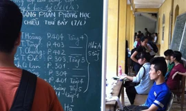 Nhiều ý kiến cho rằng, ôn thi đại học cấp tốc trong giai đoạn nước rút là không hiệu quả. Ảnh: Q.Huy