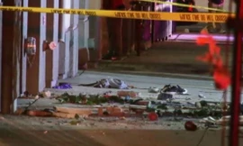 Hiện trường vụ tai nạn. Ảnh: Irishtimes