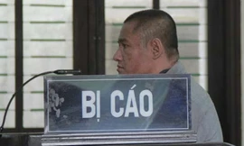 Bị cáo Tuấn tại tòa. Ảnh VnExpress