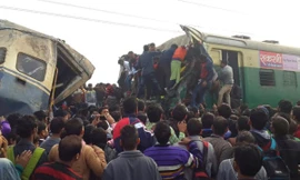 Hiện trường vụ việc được đăng tải trên mạng. Ảnh: RT