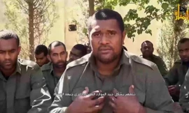 Các binh sĩ bị phiến quân bắt giữ (Ảnh: ABC news)