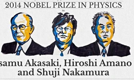 Nhật Bản và Mỹ thắng giải Nobel Vật lý 2014