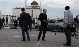 Khu vực xảy ra vụ tấn công. Ảnh: BBC