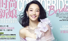 Bạch Bách Hà làm cô dâu xinh đẹp