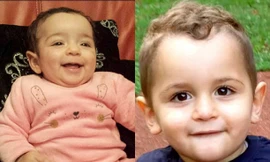 Hình ảnh Joumana Bettiche (trái) và anh trai Mohamed khiến người xem không khỏi xót xa. Ảnh: Dailymail