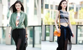 Cảnh Điềm xuống phố “cực chất”