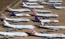 Cận cảnh “nghĩa địa” máy bay khổng lồ tại Mỹ