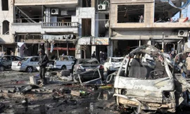 Hiện trường vụ việc. Ảnh: Reuters