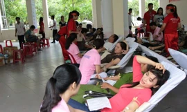 Sôi nổi ngày hội hiến máu 'Trái tim sông Hàn'