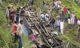 Một vụ tai nạn tại Ấn Độ. 