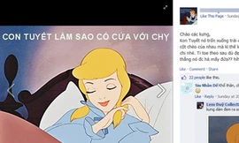 Phản cảm trào lưu chế ảnh nhân vật cổ tích