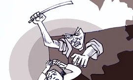 Dùng dao đâm vợ đang mang thai