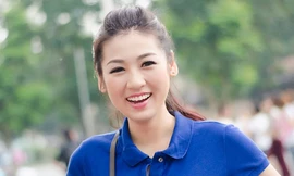 Á hậu Tú Anh rạng rỡ cùng 'Free Hugs'