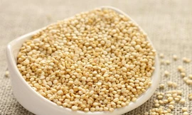 Trong hạt Quinoa chứa tất cả các axit amin thiết yếu cho cơ thể. Đây là một loại thực phẩm giảm mỡ bụng đáng để đầu tư nếu bạn muốn giảm cân, giảm mỡ vùng bụng. 