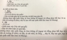 Dự thảo cấm Trường ĐH Bách khoa TP.HCM lấy ý kiến sinh viên không được đi dép cao gót, hạn chế mặc quần chất liệu jeans và nhung. Ảnh minh họa