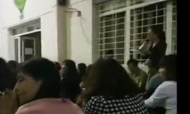 Cô giáo phát ngôn gây sốc tại buổi họp phụ huynh - Ảnh cắt từ clip