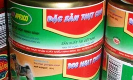 Xôn xao thịt chó đóng hộp tại Ninh Bình