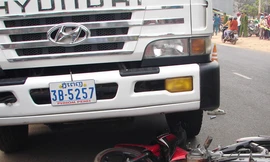 Hai sinh viên thiệt mạng dưới gầm xe tải