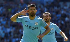 Aguero lập cú đúp