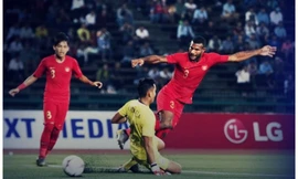 U22 Indonesia xuất sắc đánh bại U22 Campuchia
