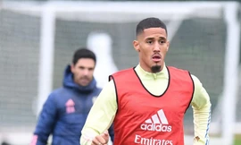 Saliba chưa thi đấu trận nào tại Ngoại hạng Anh trước khi bị Arsenal đẩy đi
