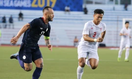  Stephan Schrock không thể giúp U22 Philippines thoát thua. Ảnh: Zing.