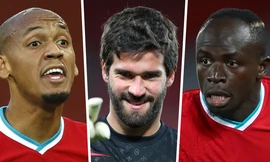 Bộ ba ngôi sao Liverpool sẵn sàng tái xuất trước Man City.