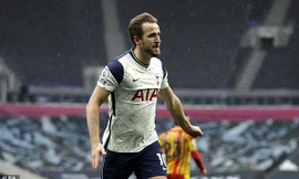 Harry Kane đã có 13 bàn thắng ở Ngoại hạng Anh mùa này.