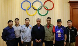 Guus Hiddink tại Ủy ban Olympic Trung Quốc