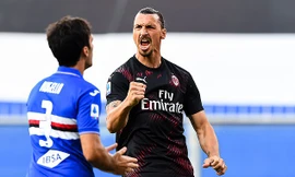 Zlatan Ibrahimovic tỏa sáng trong màu áo cả Inter Milan và AC Milan.