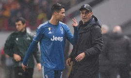 Ronaldo từng có mâu thuẫn với HLV Sarri.