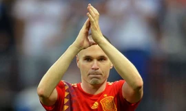 Andres Iniesta chia tay đội tuyển Tây Ban Nha