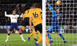 Wolves 2-3 Tottenham: Rượt đuổi nghẹt thở