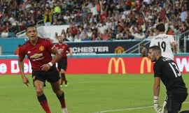 Alexis Sanchez ghi 1 bàn, kiến tạo 1 bàn trước Real Madrid.
