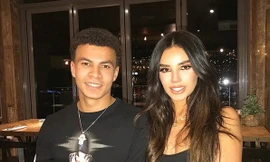 Dele Alli và bạn gái đã có một phen kinh hãi.