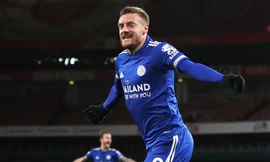 Jamie Vardy toả sáng mang về chiến thắng cho Leicester