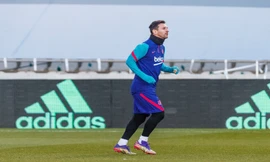 Messi phải tập riêng trước giờ đấu Bilbao