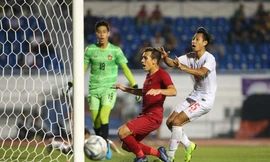 Egy Maulana kiệt sức sau trận thắng U22 Myanmar.