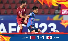 U23 Qatar bị cầm hòa dù đá hơn người suốt hiệp 2. 