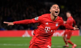  Serge Gnabry ăn mừng bàn thắng trước Chelsea.