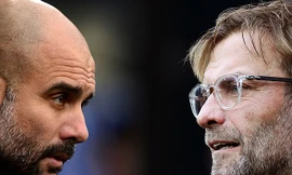 Pep Guardiola và Jurgen Klopp